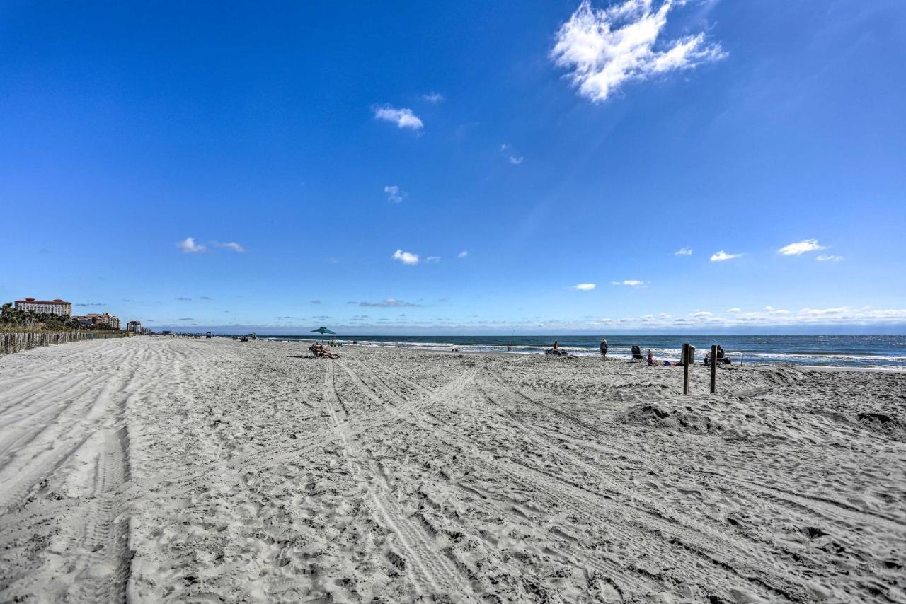 Myrtle Beach Condo With Pool Access Walk To Beach! ภายนอก รูปภาพ
