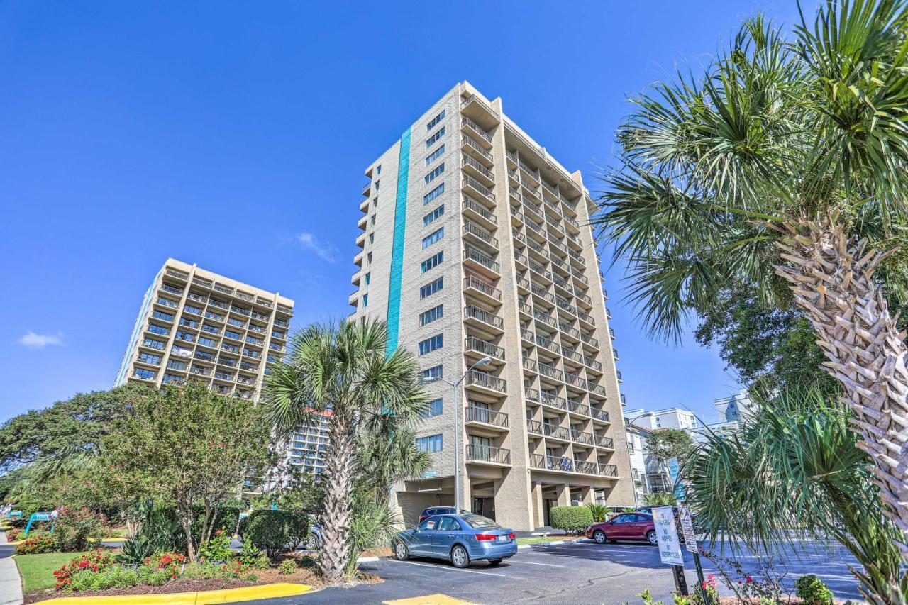 Myrtle Beach Condo With Pool Access Walk To Beach! ภายนอก รูปภาพ